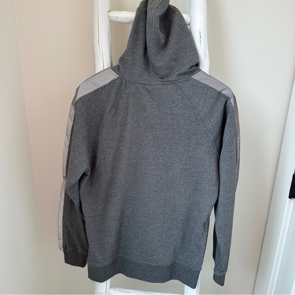 Jared Lang – Reflective Tape Knit Hoodie Gray Size Medium - Picture 2 of 11